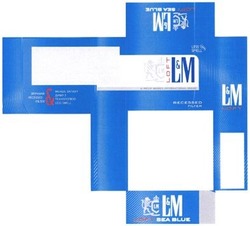 Свідоцтво торговельну марку № 199519 (заявка m201400784): l&m; lm; loft; sea blue; зручний recessed filter; менше запаху диму з технологією less smell; менще; philip morris international brand