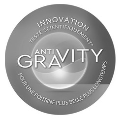 Свідоцтво торговельну марку № 252605 (заявка m201708252): anti gravity; innovation teste scientifiquement; pour une poitrine plus belle plus longtemps