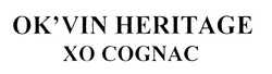 Свідоцтво торговельну марку № 190862 (заявка m201314626): ok'vin heritage xo cognac; okvin