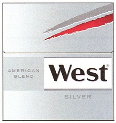 Свідоцтво торговельну марку № 150820 (заявка m201100668): american blend; west silver