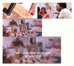 Заявка на торговельну марку № m201801683: твої кулінарні шедеври з kenwood