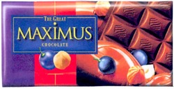 Свідоцтво торговельну марку № 111097 (заявка m200719615): the great; maximus; chocolate