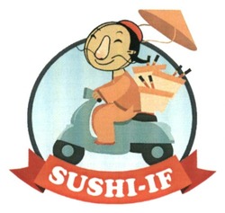 Свідоцтво торговельну марку № 216406 (заявка m201507299): sushi-if