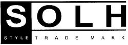 Свідоцтво торговельну марку № 62072 (заявка 20040707766): solh; style trade mark