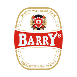 Заявка на торговельну марку № m202318538: вв; bb; barrys; barry's; brewed with excellence