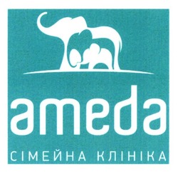 Свідоцтво торговельну марку № 245868 (заявка m201724954): ameda; сімейна клініка