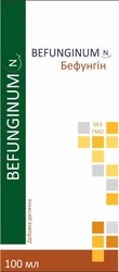 Свідоцтво торговельну марку № 340554 (заявка m202124553): befunginum n; бефунгін; добавка дієтична; без гмо; 100 мл