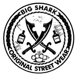 Свідоцтво торговельну марку № 279894 (заявка m201820601): big shark original street wear; ххх; xxx