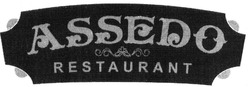 Свідоцтво торговельну марку № 197020 (заявка m201400497): assedo; restaurant