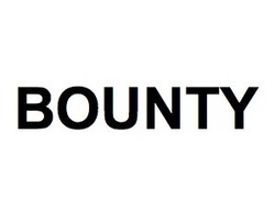 Свідоцтво торговельну марку № 292527 (заявка m201902053): bounty