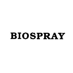 Свідоцтво торговельну марку № 4054 (заявка 126865/SU): biospray