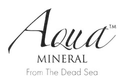 Свідоцтво торговельну марку № 253566 (заявка m201705883): aqua mineral; from the dead sea; tm