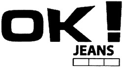 Свідоцтво торговельну марку № 63888 (заявка 20040606195): ok; jeans; ок!