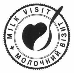 Свідоцтво торговельну марку № 169815 (заявка m201207633): milk visit; молочний візит