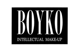 Свідоцтво торговельну марку № 285701 (заявка m201823740): boyko intellectual make-up; make up