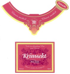 Свідоцтво торговельну марку № 62231 (заявка 20040808707): krimsekt; 2001; semi-sweet; classic method