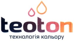 Свідоцтво торговельну марку № 310388 (заявка m202000019): teoton; технологія кольору