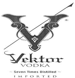 Свідоцтво торговельну марку № 230475 (заявка m201522375): vektor; vodka; seven times distilled; imported