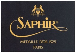 Заявка на торговельну марку № m201602654: saphir; avel; medaille d'or 1925; dor; paris