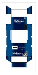 Заявка на торговельну марку № m202406838: bat; ват; rothmans blue 25; hand selected; hand-selected tobaccos; since 1890; 25 cigarettes; rothmans of london
