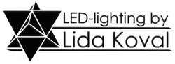 Свідоцтво торговельну марку № 244288 (заявка m201623342): led-lighting by lida koval