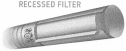 Заявка на торговельну марку № m201308143: recessed filter