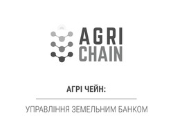 Свідоцтво торговельну марку № 265307 (заявка m201901473): agri chain; агрі чейн; управління земельним банком