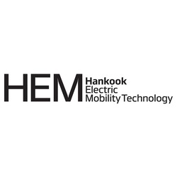 Свідоцтво торговельну марку № 262966 (заявка m201719961): hem; hankook electric mobility technology