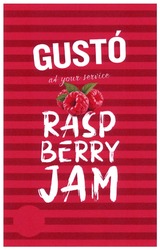 Свідоцтво торговельну марку № 301255 (заявка m201920688): gusto at your service; rasp berry jam