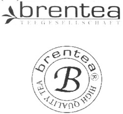 Заявка на торговельну марку № m201104709: brentea teegesellschaft; high quality tea; в