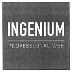 Свідоцтво торговельну марку № 224385 (заявка m201519962): ingenium; professional web
