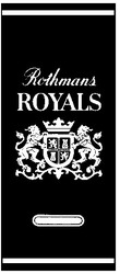 Свідоцтво торговельну марку № 16759 (заявка 96122795): rothmans; Rothmans Royals; royals