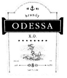Заявка на торговельну марку № m201109869: brandy odessa; x.o.; xo; 1863; х.о.; хо