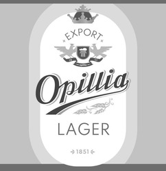 Свідоцтво торговельну марку № 336748 (заявка m202114205): 1851; lager; opillia; export