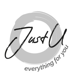 Заявка на торговельну марку № m202008615: justu; just u; everything for you