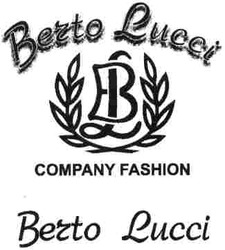 Заявка на торговельну марку № m200500856: bl; berto lucci; company fashion