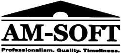 Свідоцтво торговельну марку № 60934 (заявка 20040505622): ам soft; am soft; professionalism quality timeliness