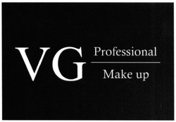 Свідоцтво торговельну марку № 235597 (заявка m201605901): vg; professional; make up