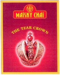 Свідоцтво торговельну марку № 36397 (заявка 2001117068): maisky chai; the tzar crown
