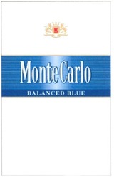Свідоцтво торговельну марку № 93471 (заявка m200620240): montecarlo; monte carlo; balanced blue; mc; мс