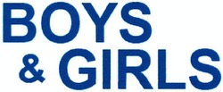 Свідоцтво торговельну марку № 192568 (заявка m201317430): boys&girls