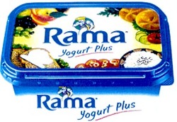 Свідоцтво торговельну марку № 54361 (заявка 2001063534): rama; yogurt plus