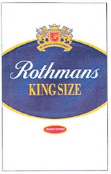 Свідоцтво торговельну марку № 96065 (заявка m200711866): rothmans; king size; by special appointment; filter tipped