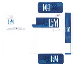 Свідоцтво торговельну марку № 214921 (заявка m201501587): l&m; lm; blue label; recessed filter; international quality since 1872; finecut tobacco; тонша нарізка тютюну для незмінної якості; зручний recessed фільтр та м'який смак; мякий