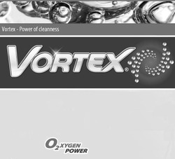 Свідоцтво торговельну марку № 194373 (заявка m201320812): vortex - power of cleanness; o2xygen power; oxygen