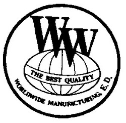 Свідоцтво торговельну марку № 12703 (заявка 94103807): ww the best quality