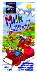 Свідоцтво торговельну марку № 29015 (заявка 99103720): milk land; alpen gold; stollwerck