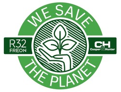 Заявка на торговельну марку № m202007724: we save the planet; r32 freon; ch; cooper&hunter; сн