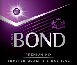 Свідоцтво торговельну марку № 279573 (заявка m201816809): street bond; trusted quality since 1902; premium mix
