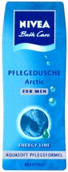 Свідоцтво торговельну марку № 57255 (заявка 20030910302): nivea; bath care; pflegedusche; arctic; for men; energy; line; aquasoft; pflegeformel; menthol